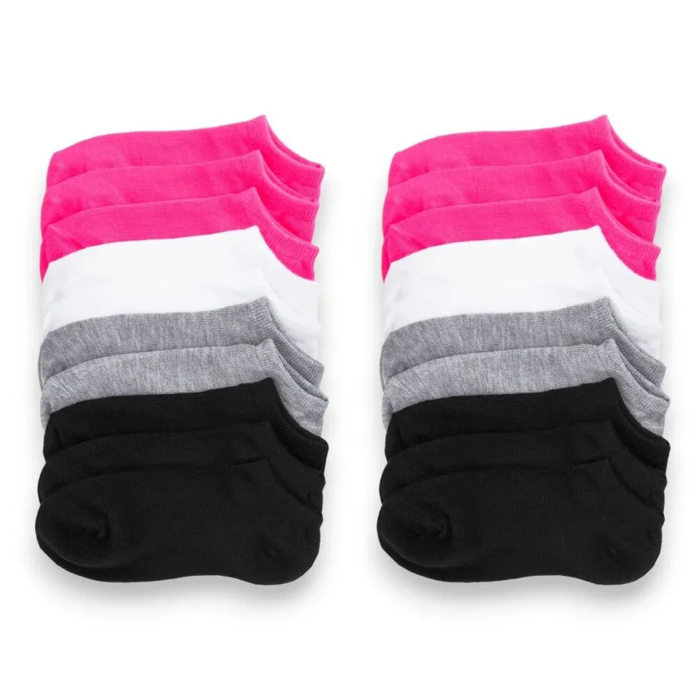 WSS ATHLETIC 10 Pack No Show - Youth Size Medium‎